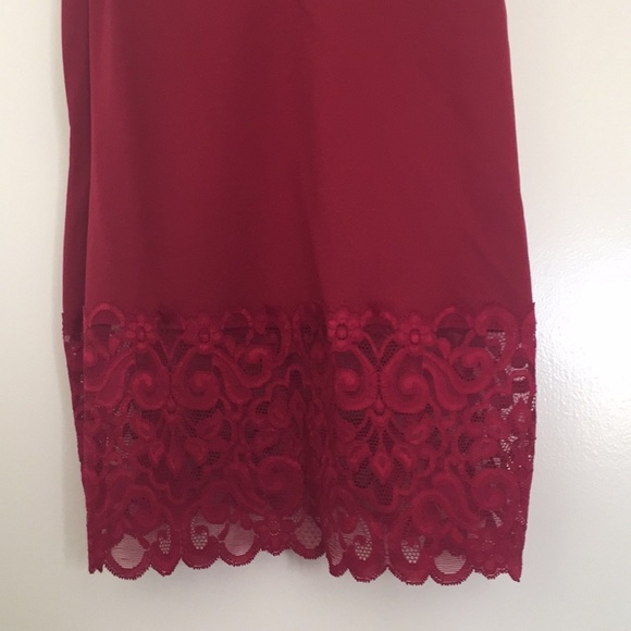 Camisole-cranberry red, White House Black Market - Picture 3 of 5